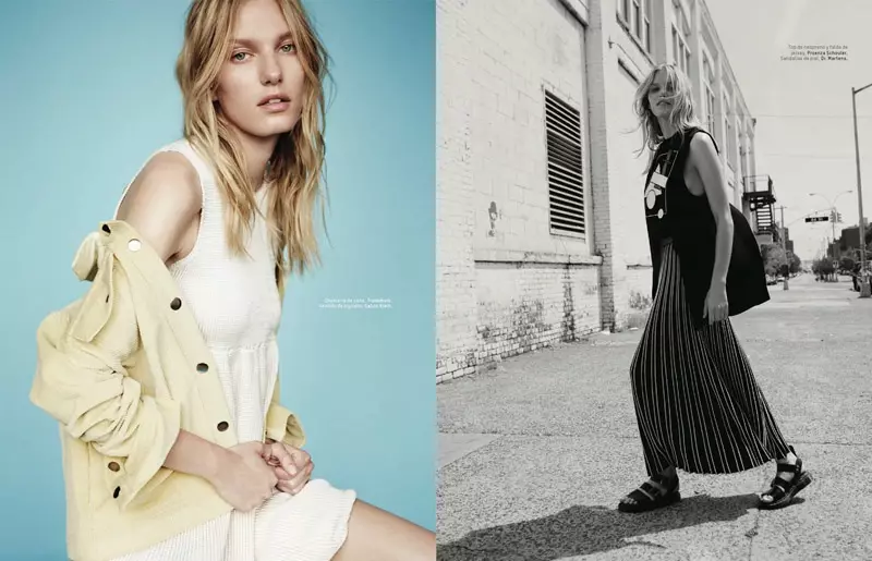 Marique Schimmel Stars e L'Officiel Mexico Julayi/Agasti 2015 Umba