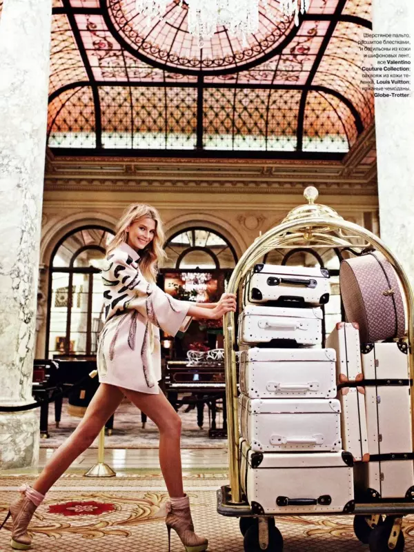 Hana Soukupova avtorja Arthur Elgort | Tatler Rusija, maj 2010