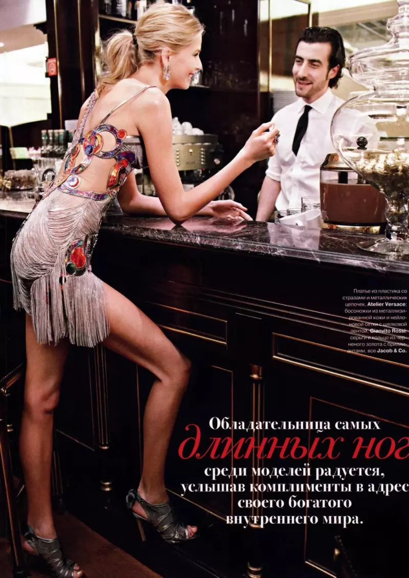 Hana Soukupova 通过 Arthur Elgort | | WahooArt.com Tatler 俄罗斯 2010 年 5 月