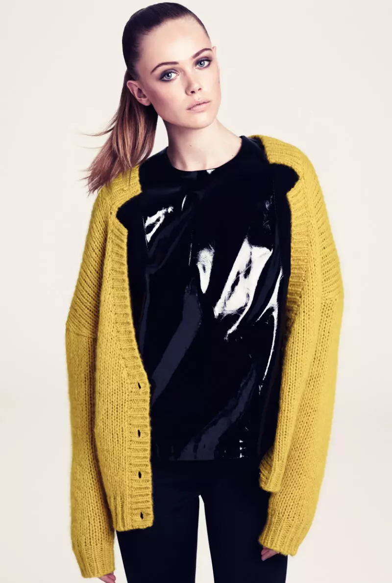 Frida Gustavsson H&M qishki 2011 yil uchun Andreas Sjödin tomonidan