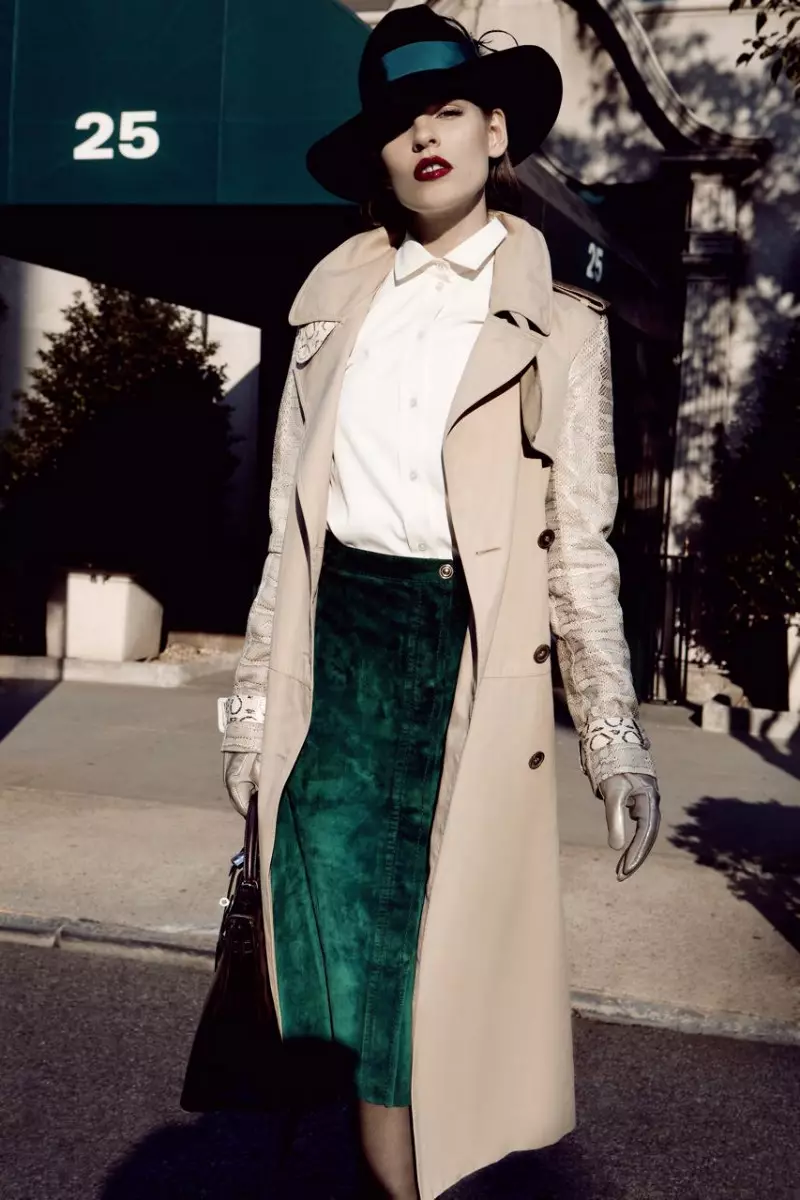 Kat Hessen ni Alexander Neumann para sa Vogue Mexico Oktubre 2011