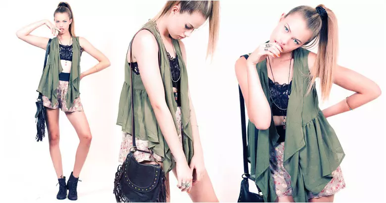 LF Stores Summer Evolving 2010 Lookbook med Hailey Clauson