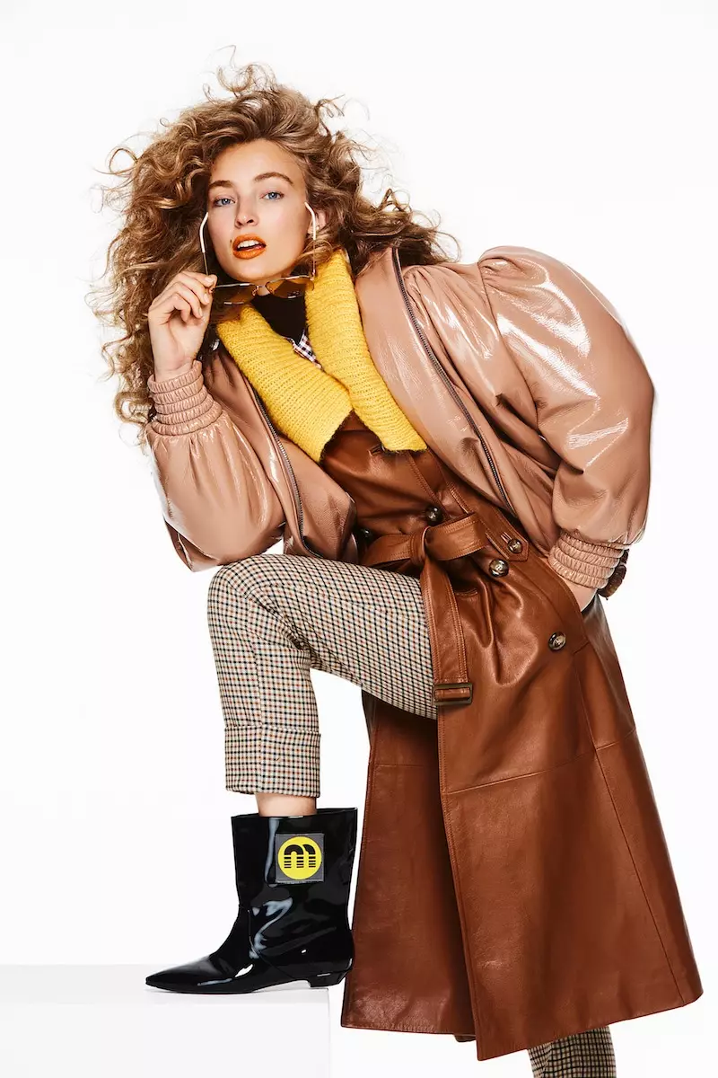 Ymre Stiekema Wears Bold Outerwear for InStyle Germany