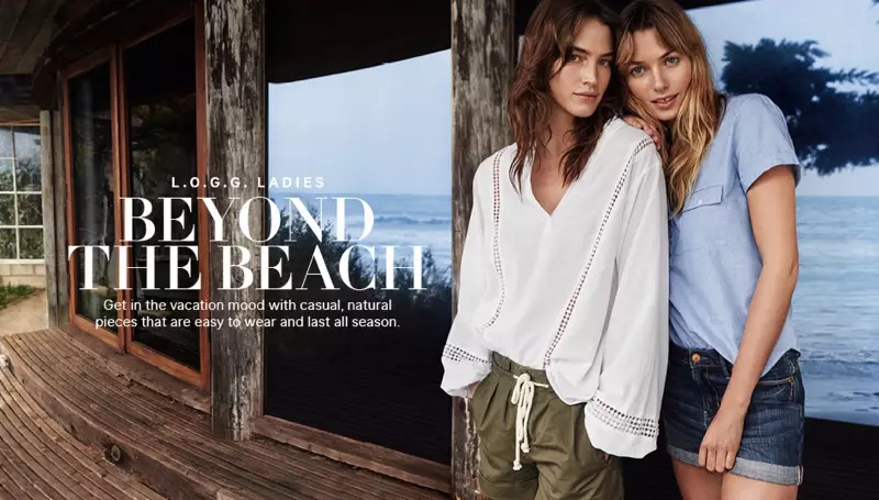 Crista Cober na Jessica Hart kpakpando na ntuziaka ụdị ọhụrụ nke H&M