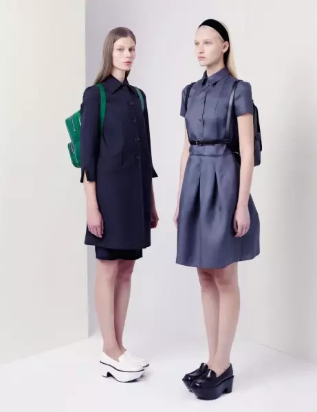 Jil Sander नौसेना पतन 2012 संग्रह