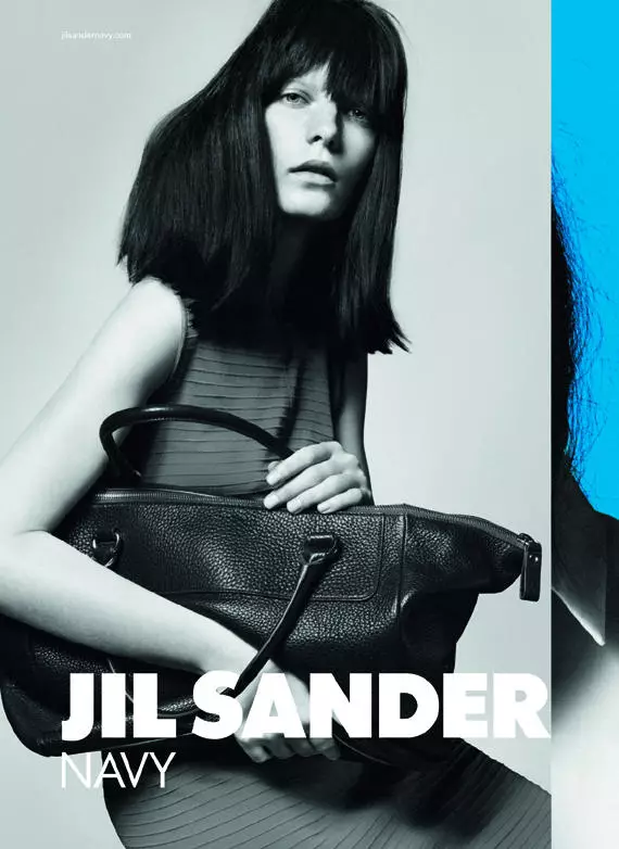 Jil Sander karinio jūrų laivyno 2011 m. pavasario kampanija | Valerija Kelava by David Sims