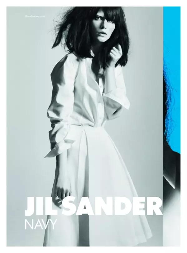 Jil Sander Navy Spring 2011 Campaign | Valerija Kelava ni David Sims