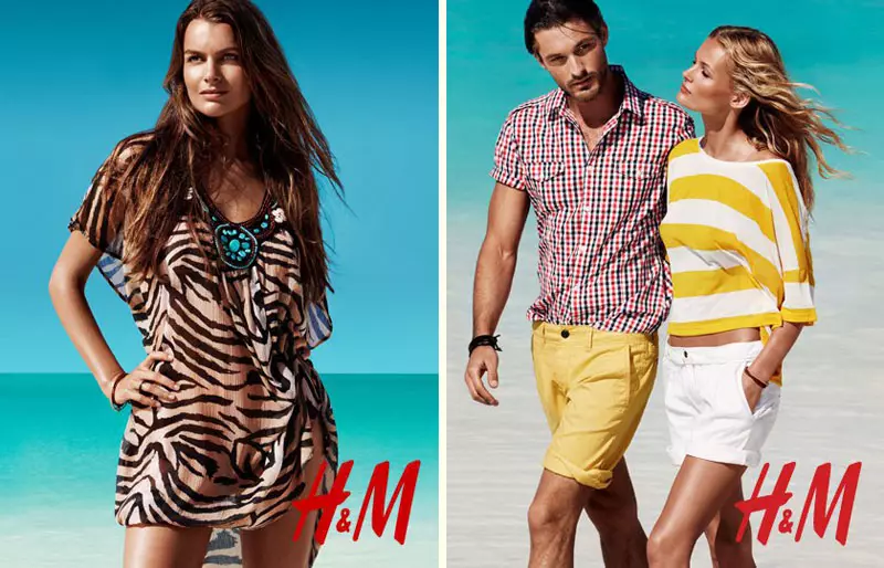 Natasha Poly, Edita Vilkeviciute na Wengine kwa Kampeni ya H&M Summer 2011