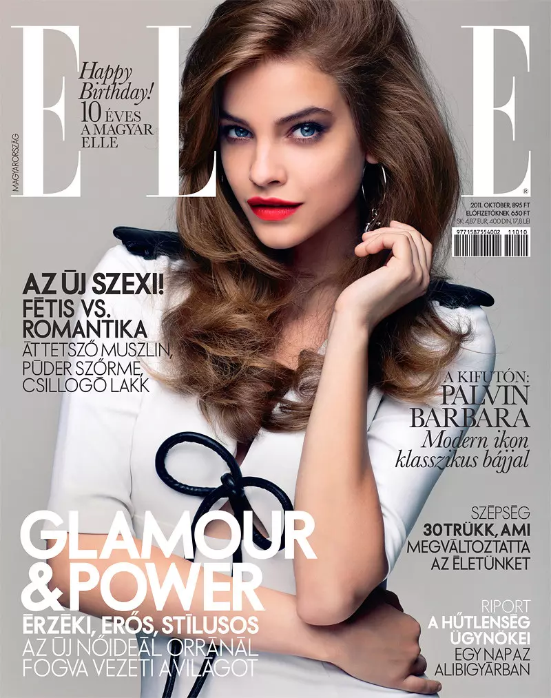 Barbara Palvin פון Zoltan Tombor פֿאַר Elle אונגארן אקטאבער 2011