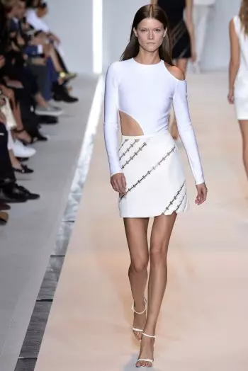 Mugler Spring 2015: David Koma បង្ហាញភាពស៊ិចស៊ីរលោង