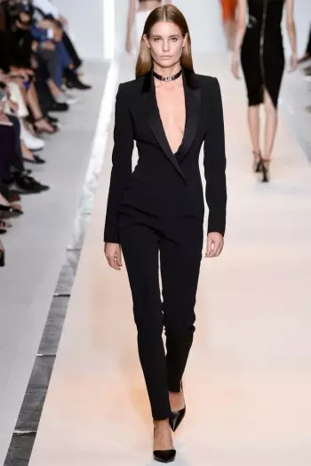 Mugler Spring 2015- David Koma သည် Sexy Sleek ကိုပြသခဲ့သည်။