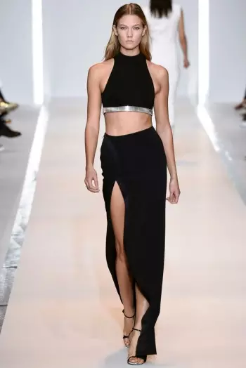 Mugler Spring 2015: ඩේවිඩ් කෝමා සරාගී සිනිඳු එළිදරව් කරයි