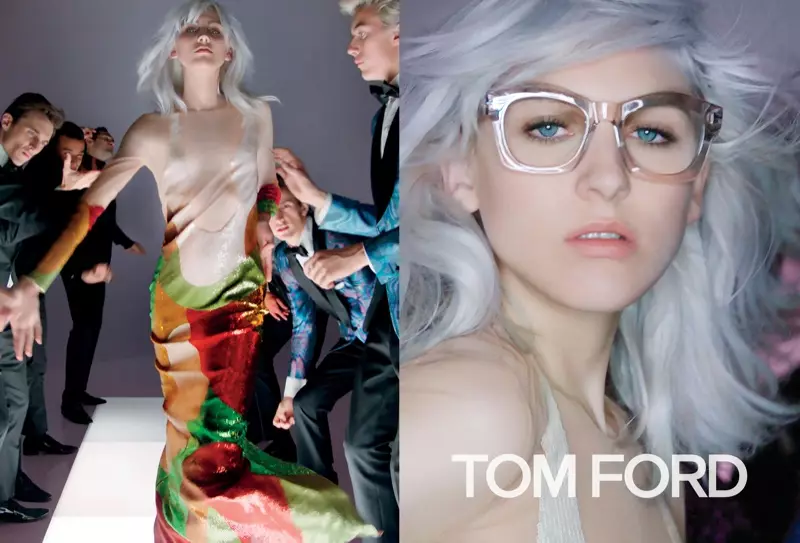 Lida Fox protagoniza la campaña primavera 2016 de Tom Ford
