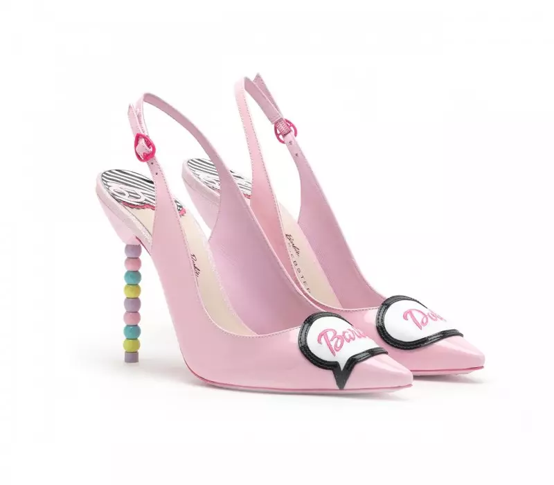 Tyra Heels iš Barbie x Sophia Webster kolekcijos