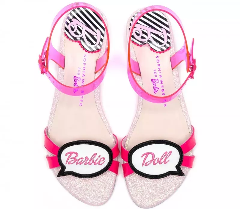 Speechbubble Datar tina Barbie x Sophia Webster Shoe colleciton