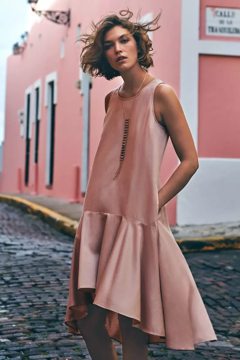 Arizona Muse Models Anthropologie's Dreamy Spring Dresses