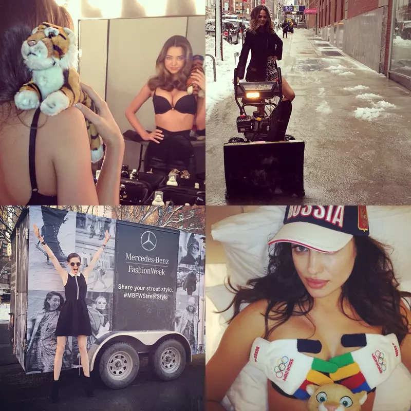 Instagram-foto's van de week | Irina Shayk, Chrissy Teigen + meer modellen