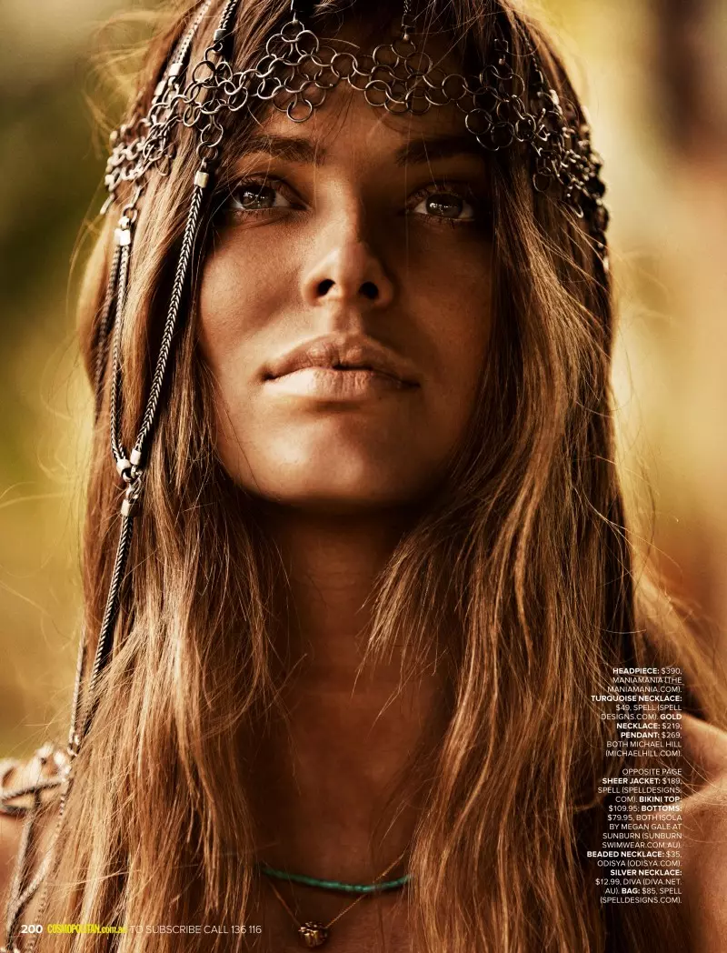 Robyn Lawley dia tovovavy voajanahary ho an'ny Cosmopolitan Australia avy amin'i Steven Chee