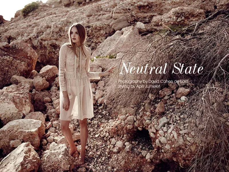 Fashion Gone Rogue의 "Neutral State"에서 David Cohen de Lara의 Ania Yudina