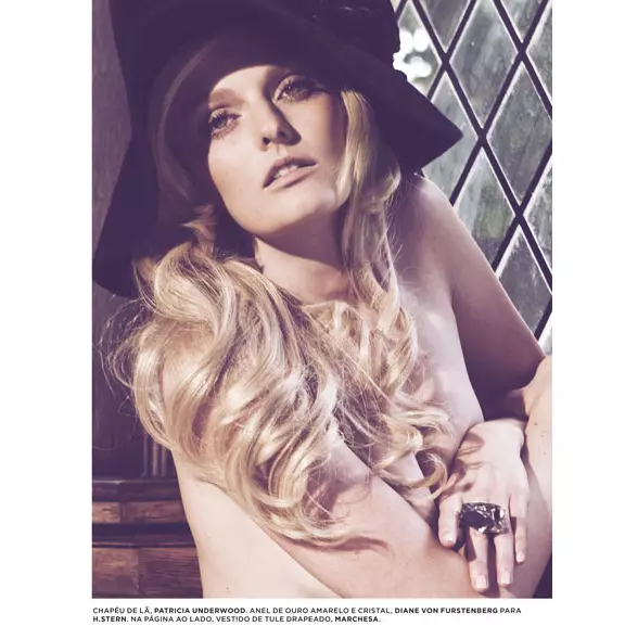 L'Officiel Brezil | Lydia Hearst pa Gomillion & Leupold