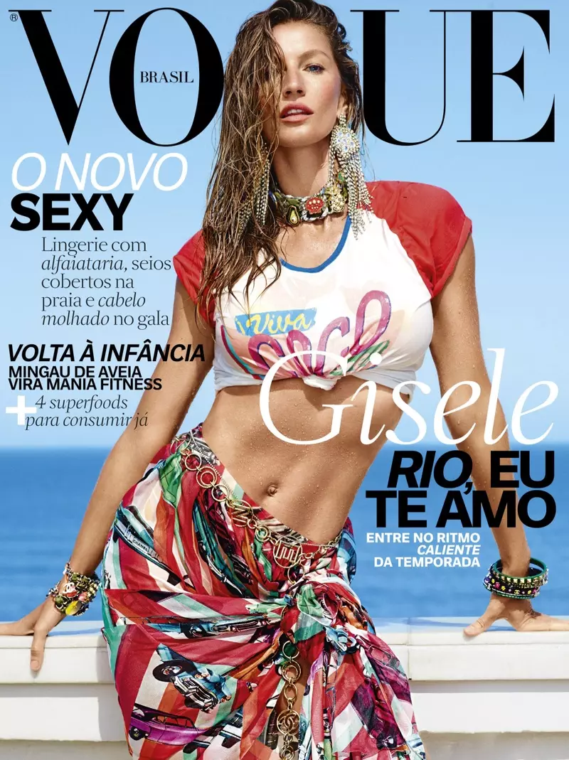 Gisele Bundchen אויף Vogue Brazil נאָוועמבער 2016 קאָווער