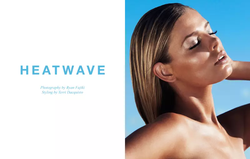 Exclusivité FGR | Danielle Knudson par Ryan Fujiki dans "Heatwave"