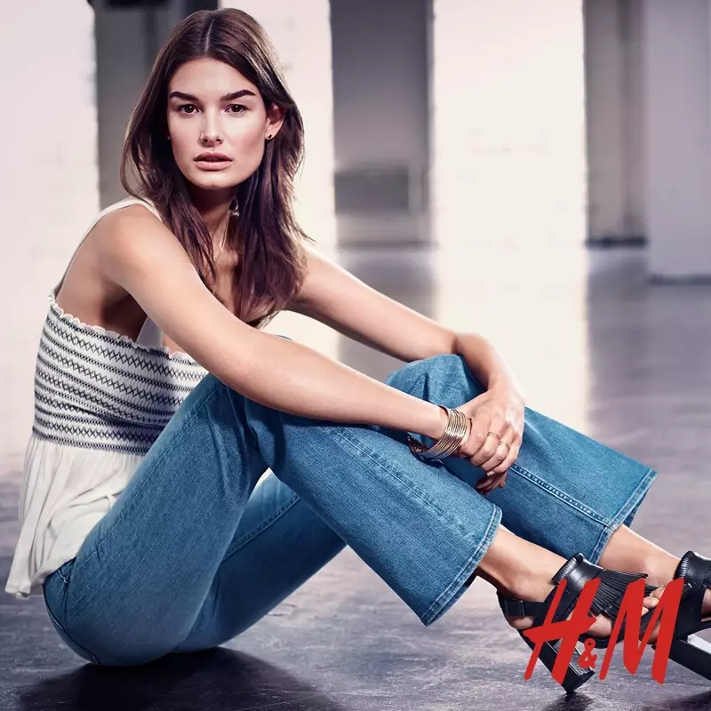 Ophelie Guillermand 为 H&M 打造夏季潮流模特