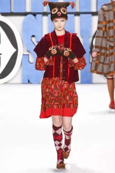 Anna Sui Musim Gugur 2012 | Minggu Fesyen New York