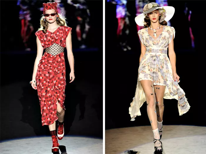 Anna Sui Frühjahr 2012 | New Yorker Modewoche