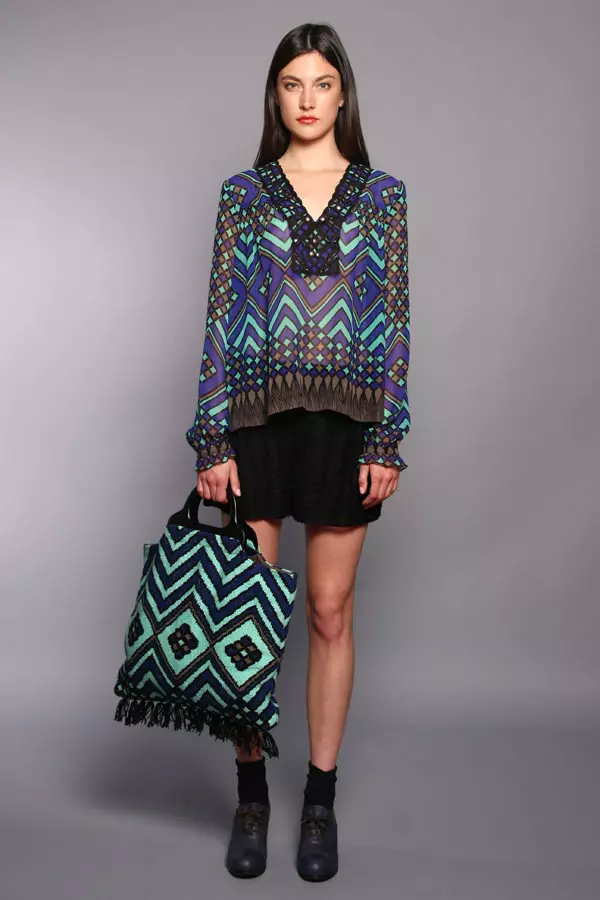 Калекцыя Anna Sui Resort 2012