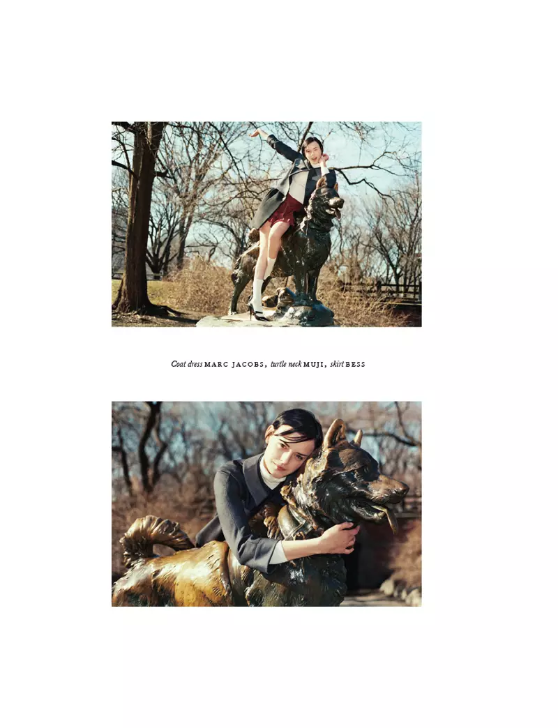 Shawn Océan Dogimont Lenses Central Park Style για το περιοδικό Hobo #14