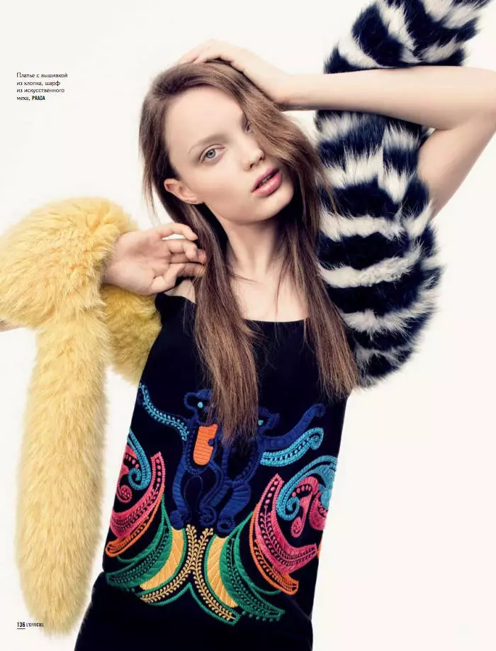 Andreas Öhlund의 2011년 3월 L'Officiel Russia의 Naty & Karlina