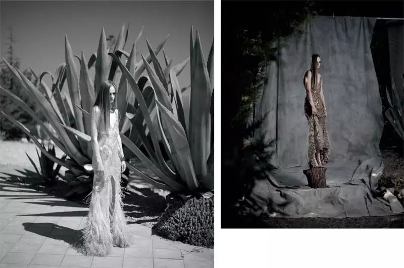 Carmen Jalving ใน Roberto Cavalli สำหรับ Amica กรกฎาคม 2011