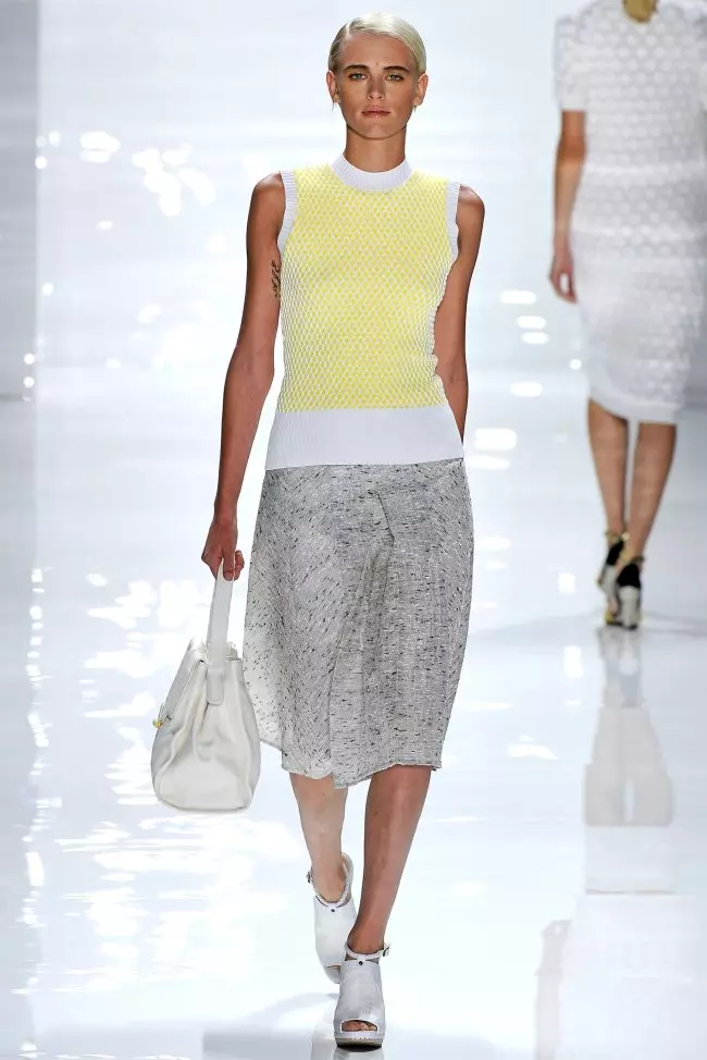 Derek Lam Caij nplooj ntoos hlav 2012 | New York Fashion Week