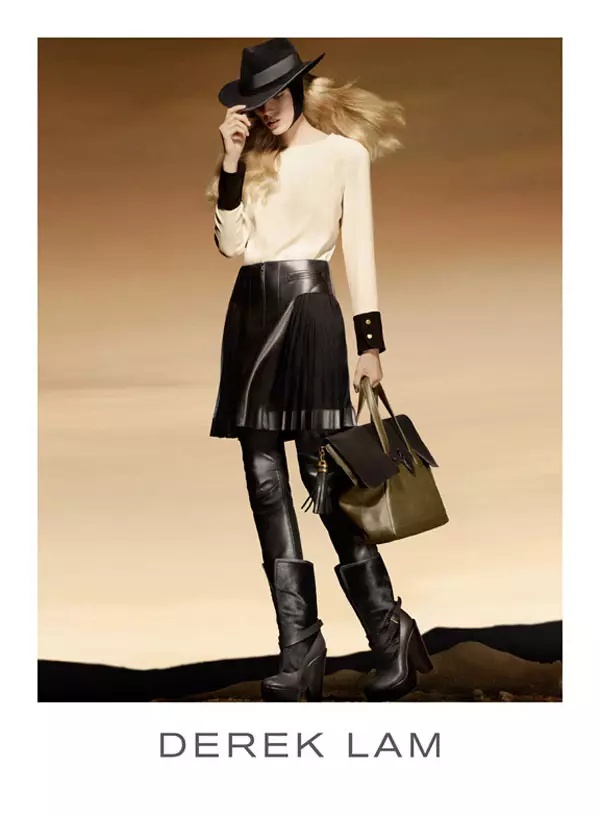 Campagna di Derek Lam Autunno 2010 | Maryna Linchuk di Sølve Sundsbø