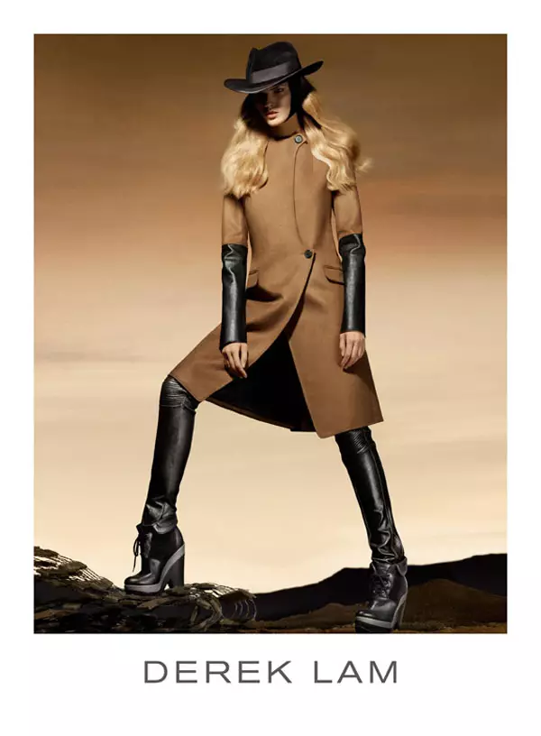 Campaña Otoño 2010 de Derek Lam | Maryna Linchuk por Sølve Sundsbø