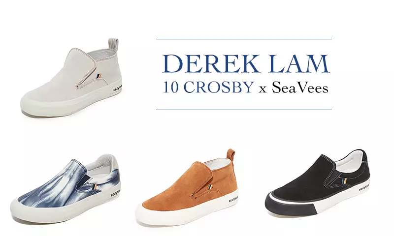 Derek Lam 10 Crosby x SeaVees สนีกเกอร์ร่วมงานกัน