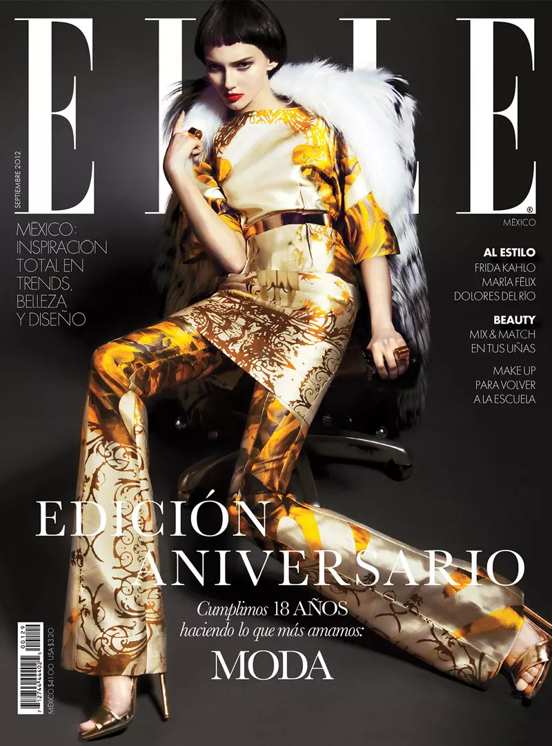 Elle Mexico célèbre 18 ans de style élégant, photographié par Kevin Sinclair