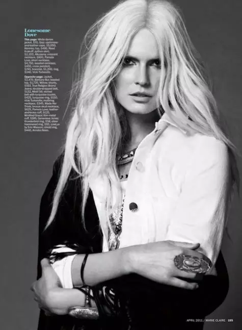 Hartje Andresen wolemba David Roemer wa Marie Claire US Epulo 2011