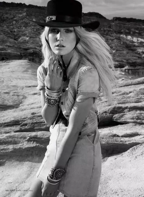 Hartje Andresen by David Roemer for Marie Claire US اپریل 2011