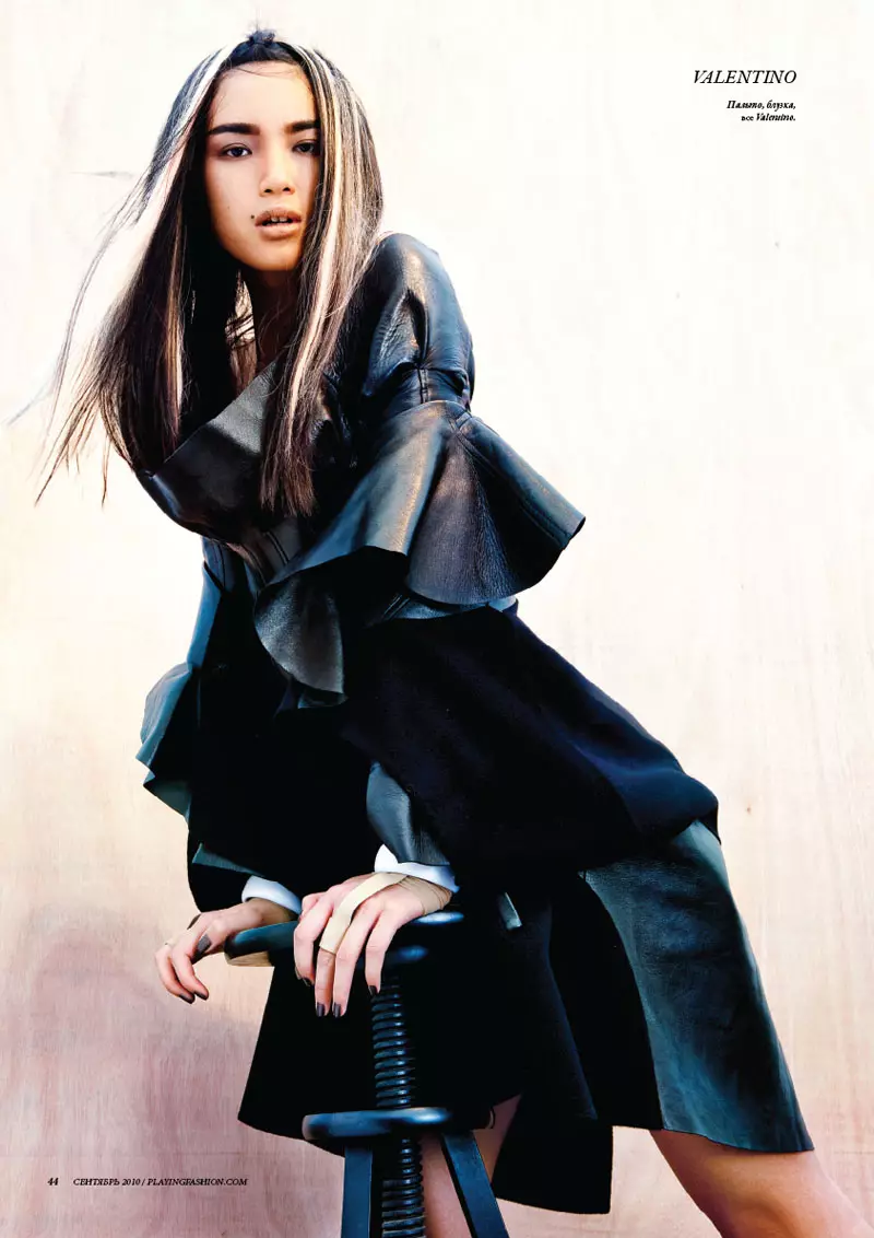 Kiki Kang ji bo Playing Fashion September 2010 by Fan Xin