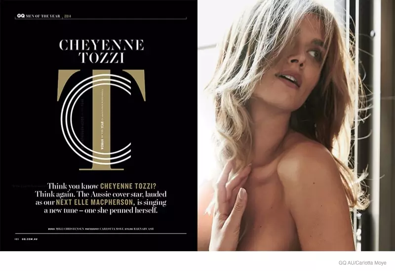 Cheyenne Tozzi 内衣 GQ