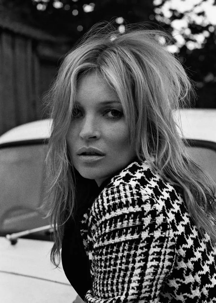 Kate Moss Plays Biker Chick in Ponystep Feature by Lasse Fløde