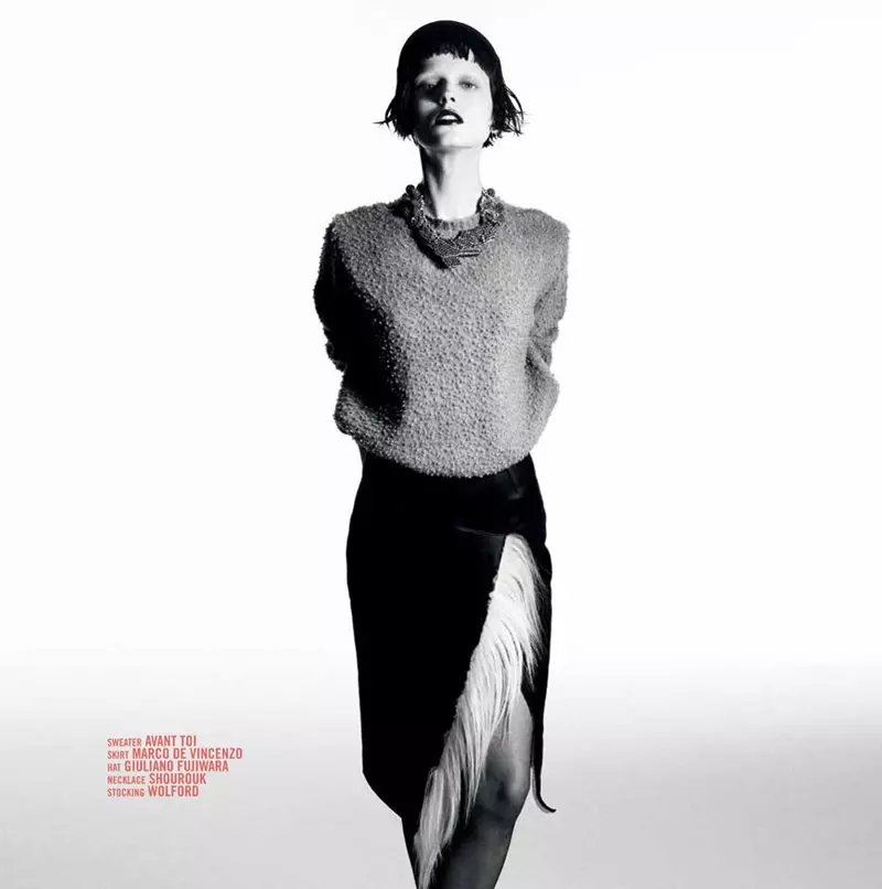 Daniele Rossin Agne Petkute unFLOP Paper Magazine F/W 2011:lle