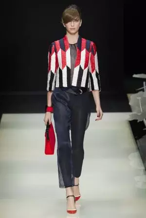 Giorgio Armani Gwanwyn 2016 | Wythnos Ffasiwn Milan