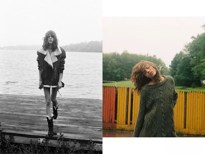 Freja Beha Erichsen pro Dossier Journal F/W 2010 od Cass Bird