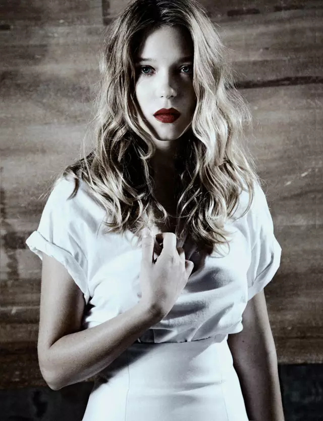 Léa Seydoux av Eric Guillemain for Intervju Russland mars 2012