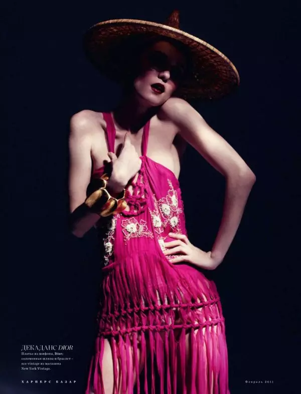 Irina Lazareanu, Annabelle va Xiao Luis Sanchis tomonidan Harper's Bazaar Russia uchun