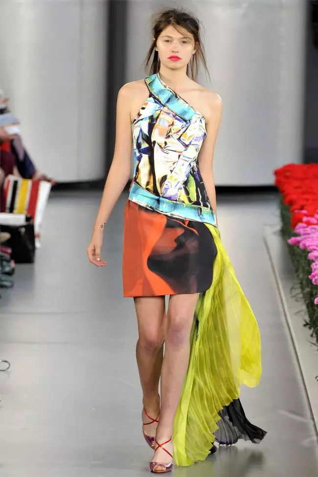 Mary Katrantzou mùa xuân 2012 | Tuần lễ thời trang London