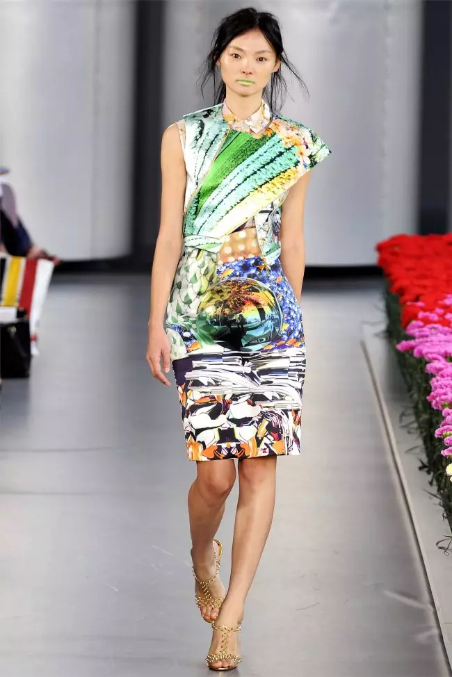 Mary Katrantzou ฤดูใบไม้ผลิ 2012 | ลอนดอนแฟชั่นวีค